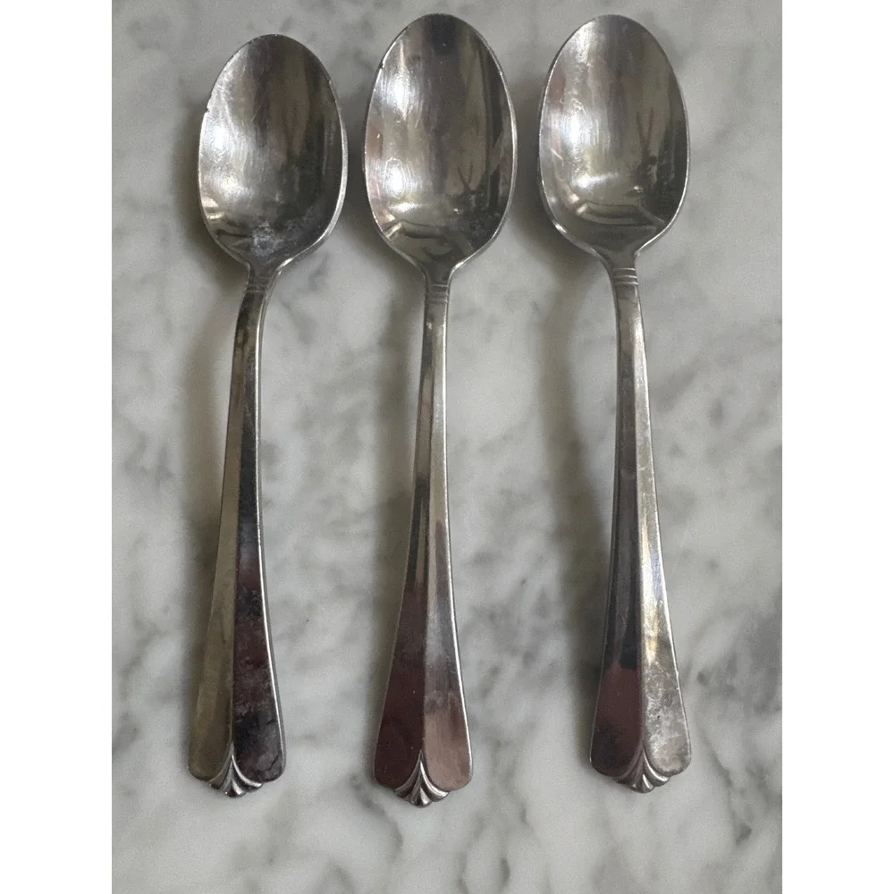 Stanley Roberts Victory Stainless Flatware 13pc Set Knives Forks Spoons Korea